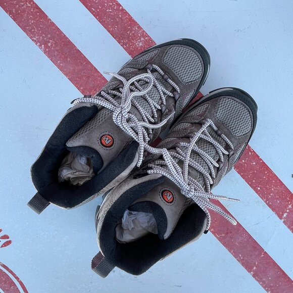 NWT Women's Size 8W Merrell Moab 3 Mid Waterproof Hiking Boots (In Box) - Picture 10 of 15